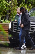 DIANE KRUGER and Norman Reedus Leaves Four Season Hotel in Los Angeles 01/09/2018