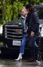 DIANE KRUGER and Norman Reedus Leaves Four Season Hotel in Los Angeles 01/09/2018