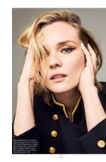 DIANE KRUGER in Elle Magazine, January 2018 Issue