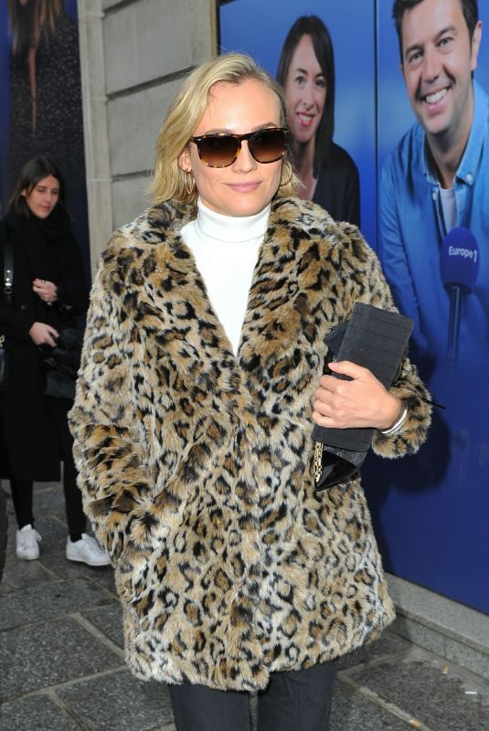 DIANE KRUGER Leaves Europe 1 Radio Station in Print 01/15/2018