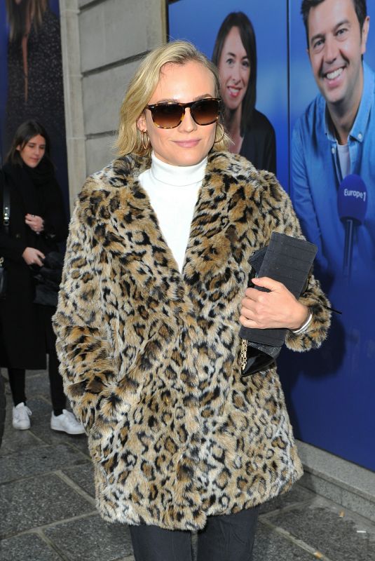 DIANE KRUGER Leaves Europe 1 Radio Station in Print 01/15/2018