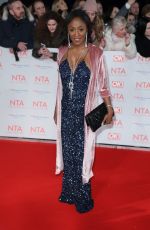 DIANE PARISH at National Television Awards in London 01/23/2018