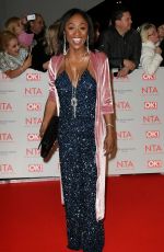 DIANE PARISH at National Television Awards in London 01/23/2018