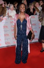 DIANE PARISH at National Television Awards in London 01/23/2018