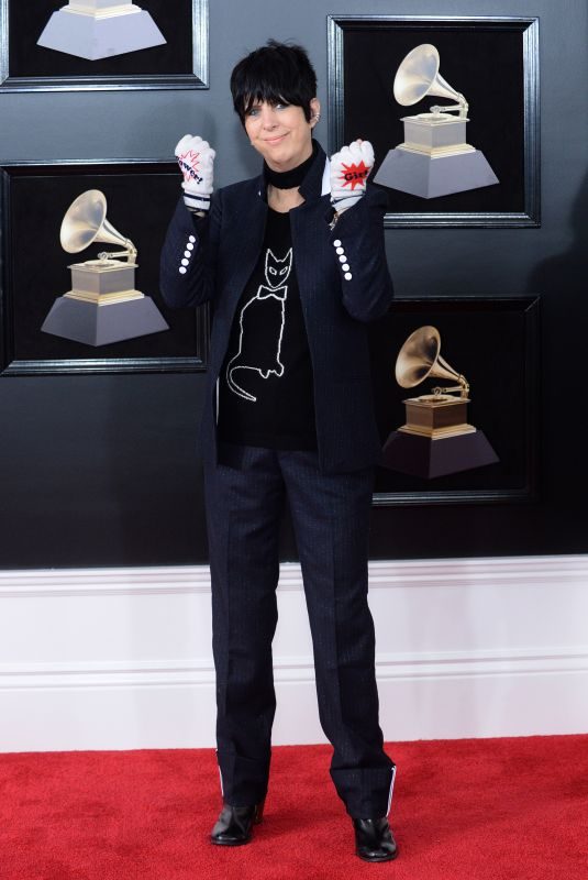 DIANE WARREN at Grammy 2018 Awards in New York 01/28/2018