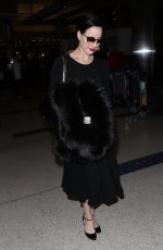 DITA VON TEESE at LAX Airport in Los Angeles 01/30/2018