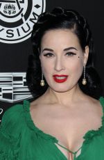 DITA VON TEESE at The Art of Elysium Heaven in Los Angeles 01/06/2018