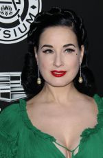 DITA VON TEESE at The Art of Elysium Heaven in Los Angeles 01/06/2018