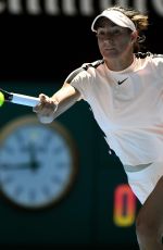 DONNA VEKIC at Australian Open Tennis Tournament in Melbourne 01/18/2018