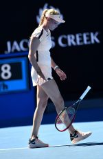 DONNA VEKIC at Australian Open Tennis Tournament in Melbourne 01/18/2018