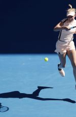 DONNA VEKIC at Australian Open Tennis Tournament in Melbourne 01/18/2018