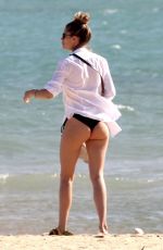DOUTZEN KROES and Pregnant CANDICE SWANEPOEL in Bikinis at Espelho Beach in Bbahia 01/06/2018