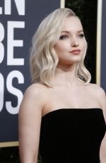 DOVE CAMERON at 75th Annual Golden Globe Awards in Beverly Hills 01/07/2018