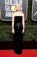 DOVE CAMERON at 75th Annual Golden Globe Awards in Beverly Hills 01/07/2018