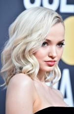 DOVE CAMERON at 75th Annual Golden Globe Awards in Beverly Hills 01/07/2018