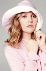 DREW BARRYMORE in Instyle Magazine, February 2018 Issue