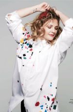 DREW BARRYMORE in Instyle Magazine, February 2018 Issue