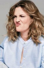 DREW BARRYMORE in Instyle Magazine, February 2018 Issue