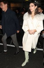 DUA LIPA Arrives at a Party in New York 01/27/2018