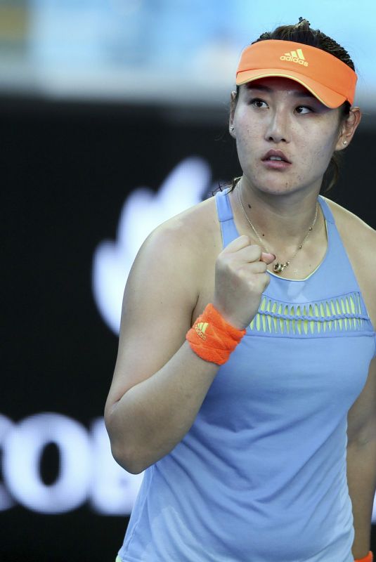 DUAN YINGYING at Australian Open Tennis Tournament in Melbourne 01/17/2018