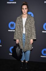 EDEN BROLIN at 2018 Freeform Summit in Hollywood 01/18/2018