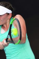 EKATERINA ALEXANDROVA at Australian Open Tennis Tournament in Melbourne 01/18/2018