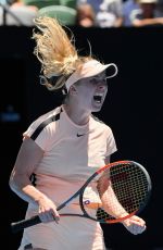 ELINA SVITOLINA at Australian Open Tennis Tournament in Melbourne 01/17/2018