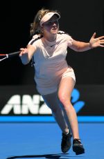 ELINA SVITOLINA at Australian Open Tennis Tournament in Melbourne 01/17/2018