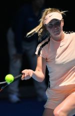 ELINA SVITOLINA at Australian Open Tennis Tournament in Melbourne 01/17/2018