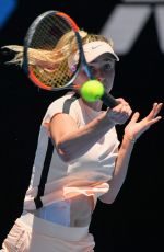 ELINA SVITOLINA at Australian Open Tennis Tournament in Melbourne 01/17/2018