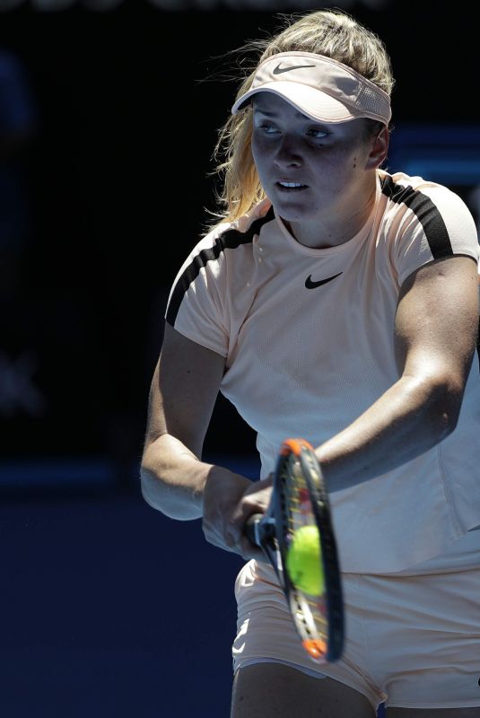 ELINA SVITOLINA at Australian Open Tennis Tournament in Melbourne 01/19/2018