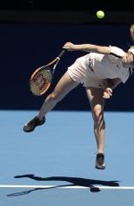 ELINA SVITOLINA at Australian Open Tennis Tournament in Melbourne 01/19/2018