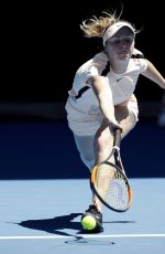 ELINA SVITOLINA at Australian Open Tennis Tournament in Melbourne 01/19/2018
