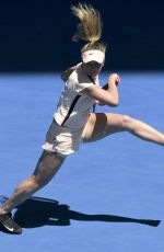ELINA SVITOLINA at Australian Open Tennis Tournament in Melbourne 01/19/2018
