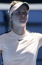 ELINA SVITOLINA at Australian Open Tennis Tournament in Melbourne 01/19/2018
