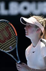 ELINA SVITOLINA at Australian Open Tennis Tournament in Melbourne 01/19/2018