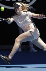ELINA SVITOLINA at Australian Open Tennis Tournament in Melbourne 01/23/2018