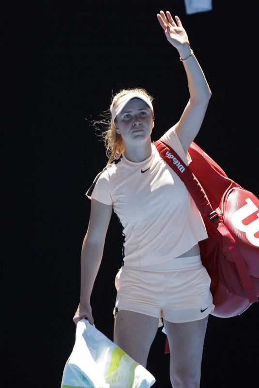 ELINA SVITOLINA at Australian Open Tennis Tournament in Melbourne 01/23/2018