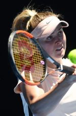 ELINA SVITOLINA at Australian Open Tennis Tournament in Melbourne 01/23/2018