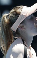ELINA SVITOLINA at Australian Open Tennis Tournament in Melbourne 01/23/2018