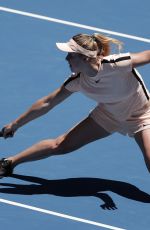 ELINA SVITOLINA at Australian Open Tennis Tournament in Melbourne 01/23/2018