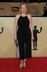 ELISABETH MOSS at Screen Actors Guild Awards 2018 in Los Angeles 01/21/2018