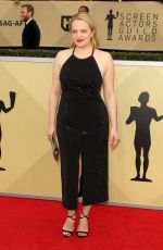 ELISABETH MOSS at Screen Actors Guild Awards 2018 in Los Angeles 01/21/2018