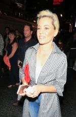 ELIZABETH BANKS Leaves Black Panther Premiere in Hollywood 01/29/2018