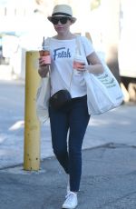 ELIZABETH BANKS Out and About in Studio City 01/28/2018