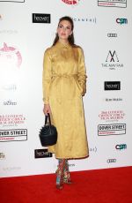 ELIZABETH CHAMBERS at 2018 London Critics Circle Film Awards in London 01/28/2018