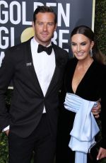 ELIZABETH CHAMBERS at 75th Annual Golden Globe Awards in Beverly Hills 01/07/2018