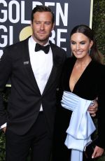 ELIZABETH CHAMBERS at 75th Annual Golden Globe Awards in Beverly Hills 01/07/2018