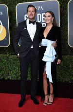 ELIZABETH CHAMBERS at 75th Annual Golden Globe Awards in Beverly Hills 01/07/2018