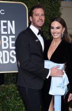 ELIZABETH CHAMBERS at 75th Annual Golden Globe Awards in Beverly Hills 01/07/2018